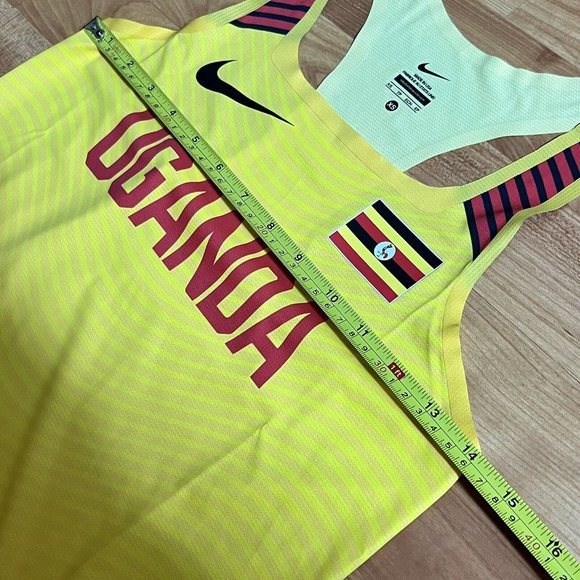 Nike Pro Elite Team Uganda Running Singlet Women’s Size XS -‎ MADE IN USA ! - Picture 6 of 7